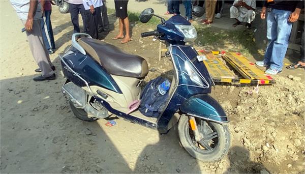 road accident on hoshiarpur jalandhar road