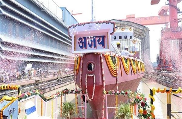 india s naval brahmastra launched the roar of ins ajay shook the indian ocean