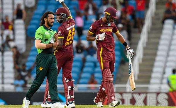 west indies beat pakistan by 5 wickets to level the series