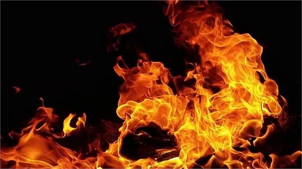 bus catches fire on mumbai goa highway  44 passengers escape unhurt
