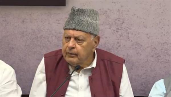 farooq abdullah said jinnah sahib thought that kashmir is a muslim country