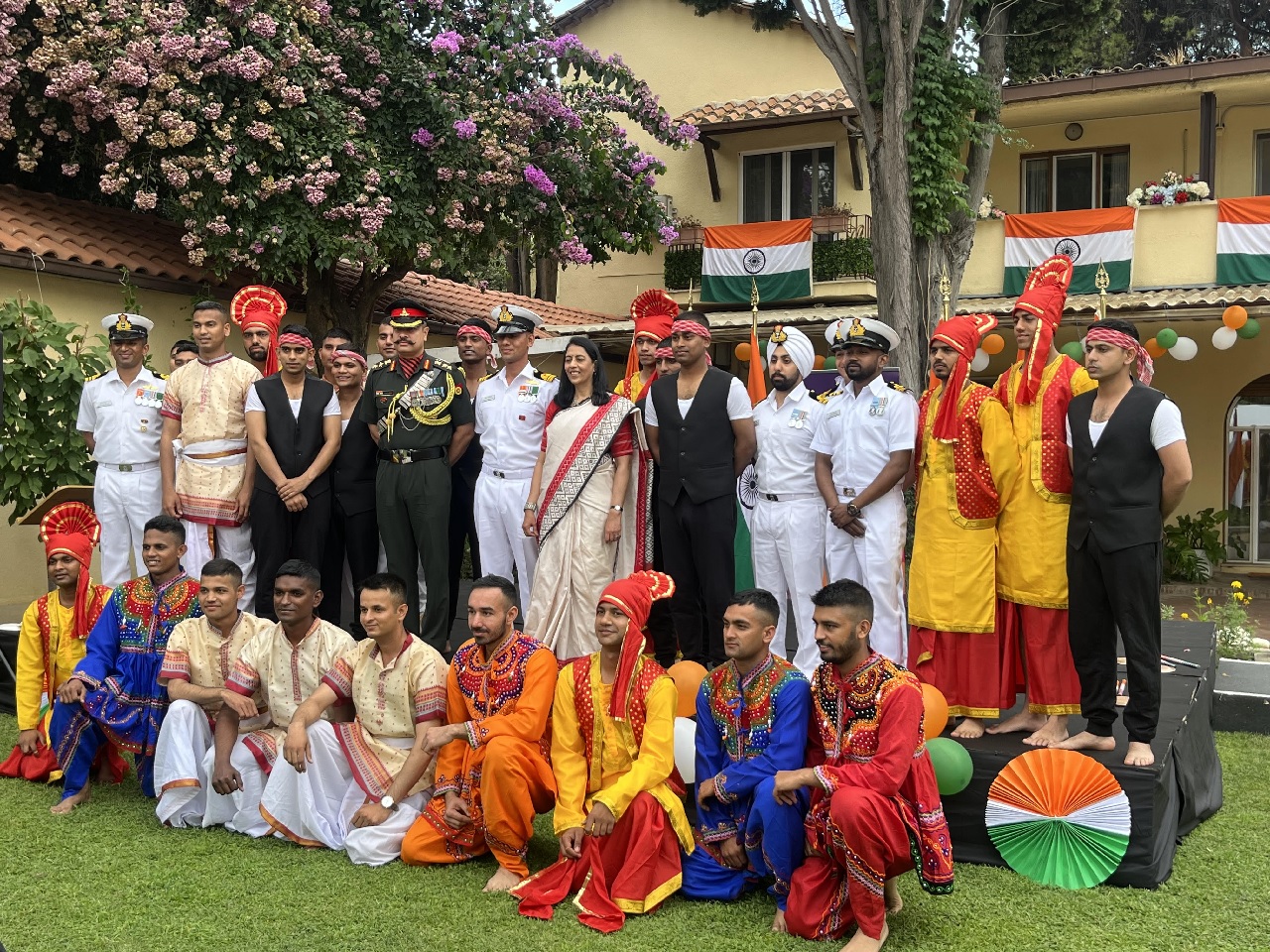 ਇਟਲੀ ਵਸਦੇ ਭਾਰਤੀ ਭਾਈਚਾਰੇ ਨੇ ਭੰਗੜੇ ਪਾਉਂਦਿਆਂ ਸ਼ਾਨੋ-ਸ਼ੌਕਤ ਨਾਲ ਮਨਾਇਆ 79ਵਾਂ ਸੁਤੰਤਰਤਾ ਦਿਵਸ