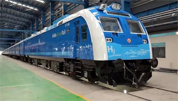 india first hydrogen train