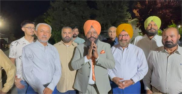 mla manjit singh bilaspur received a warm welcome in fresno