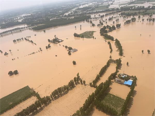 the country is suffering from massive destruction caused by the floods