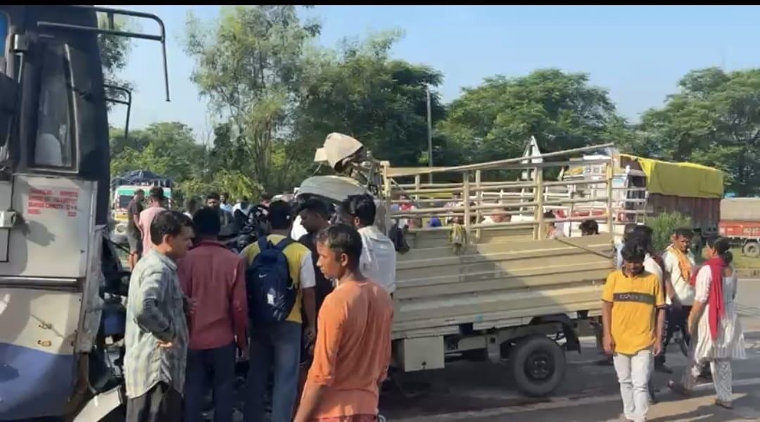 ਜਲੰਧਰ 'ਚ ਵਾਪਰਿਆ ਭਿਆਨਕ ਹਾਦਸਾ: PRTC ਬੱਸ ਤੇ ਪਿਕਅਪ ਗੱਡੀ ਦੀ ਟੱਕਰ, 3 ਦੀ ਮੌਤ, ਉੱਡੇ ਪਰਖੱਚੇ