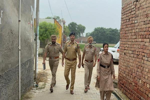 moga police launched a dawn raid operation