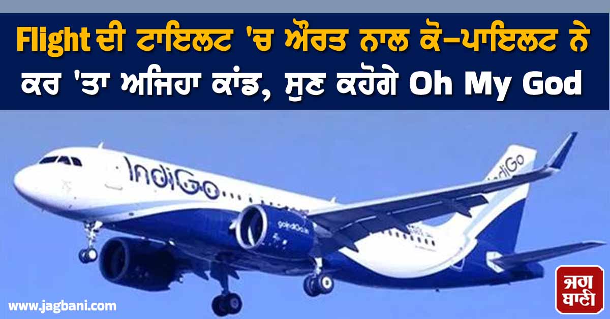 Flight ਦੀ ਟਾਇਲਟ 'ਚ ਔਰਤ ਨਾਲ ਕੋ-ਪਾਇਲਟ ਨੇ ਕਰ 'ਤਾ ਅਜਿਹਾ ਕਾਂਡ, ਸੁਣ ਕਹੋਗੇ Oh My God