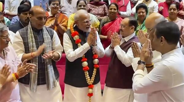 nda meeting in parliament complex