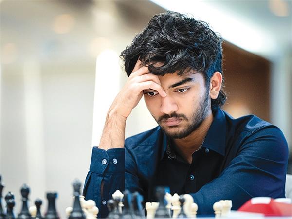 gukesh slips to joint sixth place