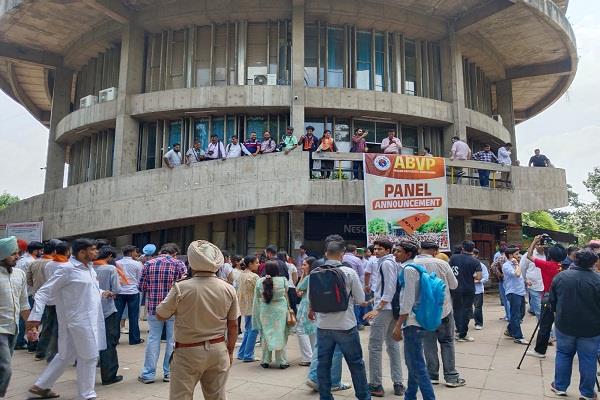 pu students start preparing after nomination