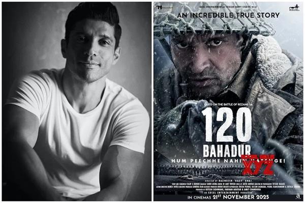 the story of 120 bahadur touched my heart  farhan akhtar