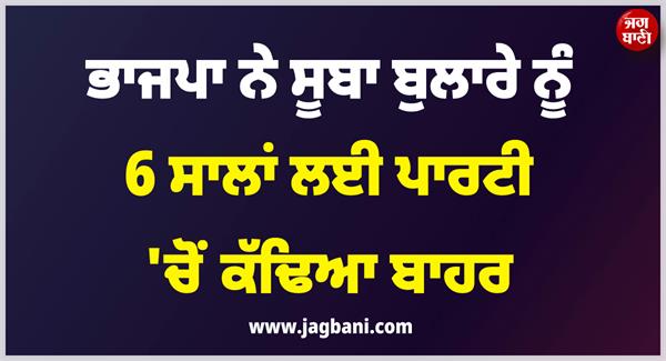 bjp expelled spokesperson