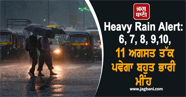 heavy rain alert imd