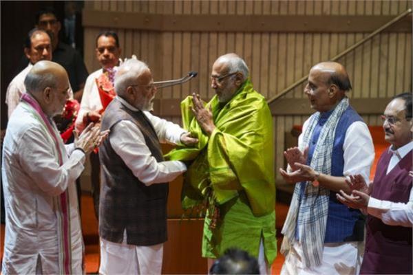 radhakrishnan to be unanimously elected as vice president
