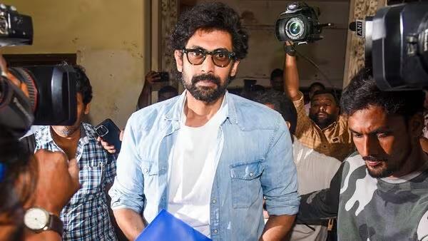 actor rana daggubati appears before ed in money laundering case