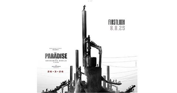 natural star nani starrer paradise released new poster