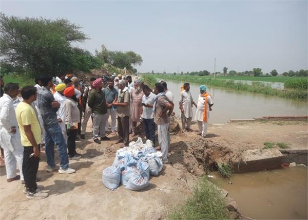 punjab  village  flood