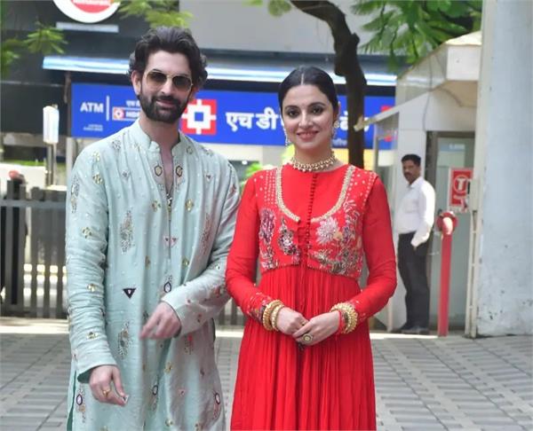 divya khosla and neil nitin mukesh promote the film   ek chatur naar  