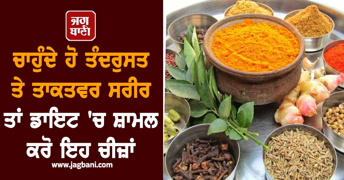ਚਾਹੁੰਦੇ ਹੋ ਤੰਦਰੁਸਤ ਤੇ ਤਾਕਤਵਰ ਸਰੀਰ ਤਾਂ ਡਾਇਟ 'ਚ ਸ਼ਾਮਲ ਕਰੋ ਇਹ ਚੀਜ਼ਾਂ, ਮਿਲਣਗੇ ਕਈ ਫ਼ਾਇਦੇ
