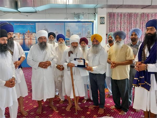 baba amrik singh honored in italy