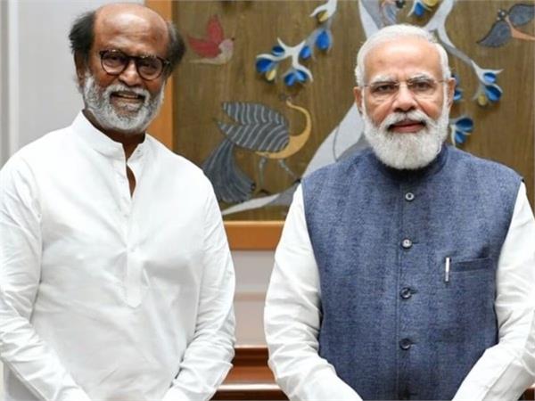 pm modi congratulates rajinikanth on completing 50 years in cinema