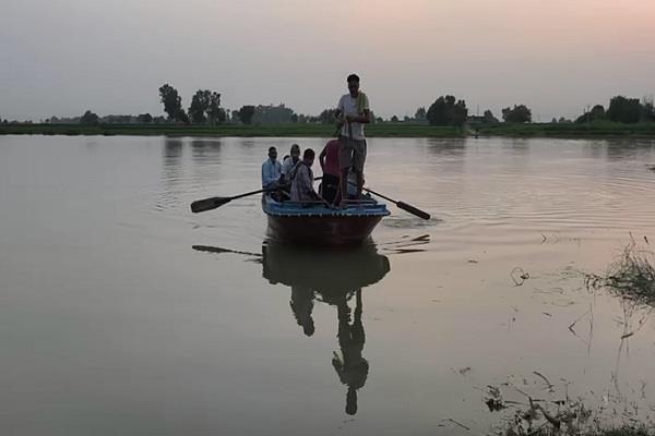 this village in punjab was submerged in water