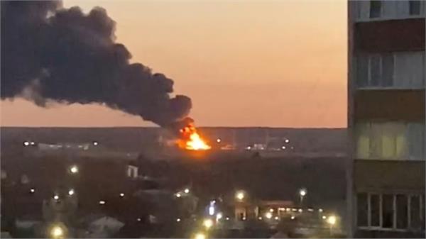 drone attack on russia