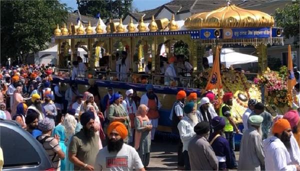 nagar kirtan organized in surrey