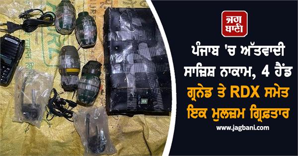 terrorist conspiracy foiled in punjab
