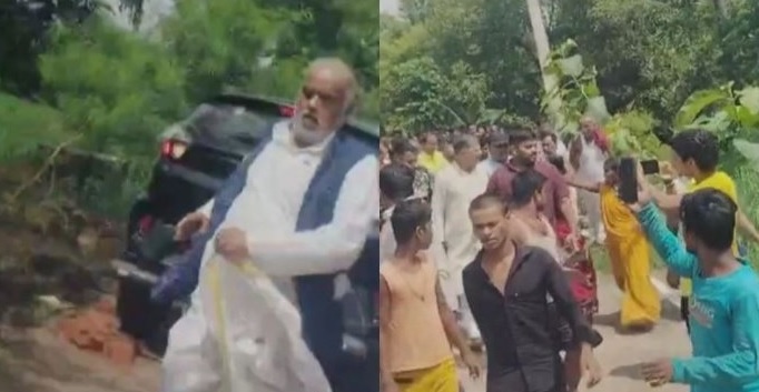 ਪੀੜਤਾਂ ਦਾ ਹਾਲ ਜਾਨਣ ਪੁੱਜੇ ਮੰਤਰੀ 'ਤੇ ਜਾਨਲੇਵਾ ਹਮਲਾ! ਕਈ ਕਿਲੋਮੀਟਰ ਤੱਕ ਕੀਤਾ ਪਿੱਛਾ, ਬਾਡੀਗਾਰਡ ਜ਼ਖਮੀ