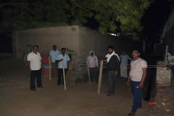 orders to maintain 24 hour vigil in villages