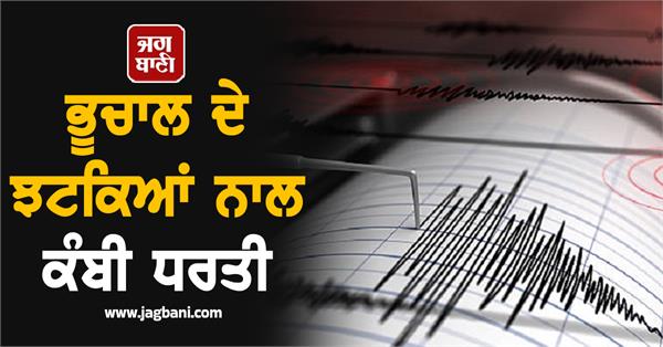 earth shook due to earthquake