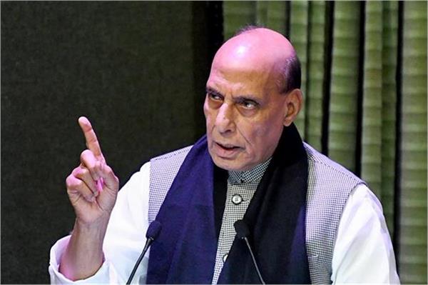 rajnath singh stressed on india  s strength