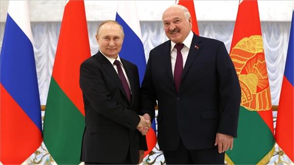 putin and belarusi president
