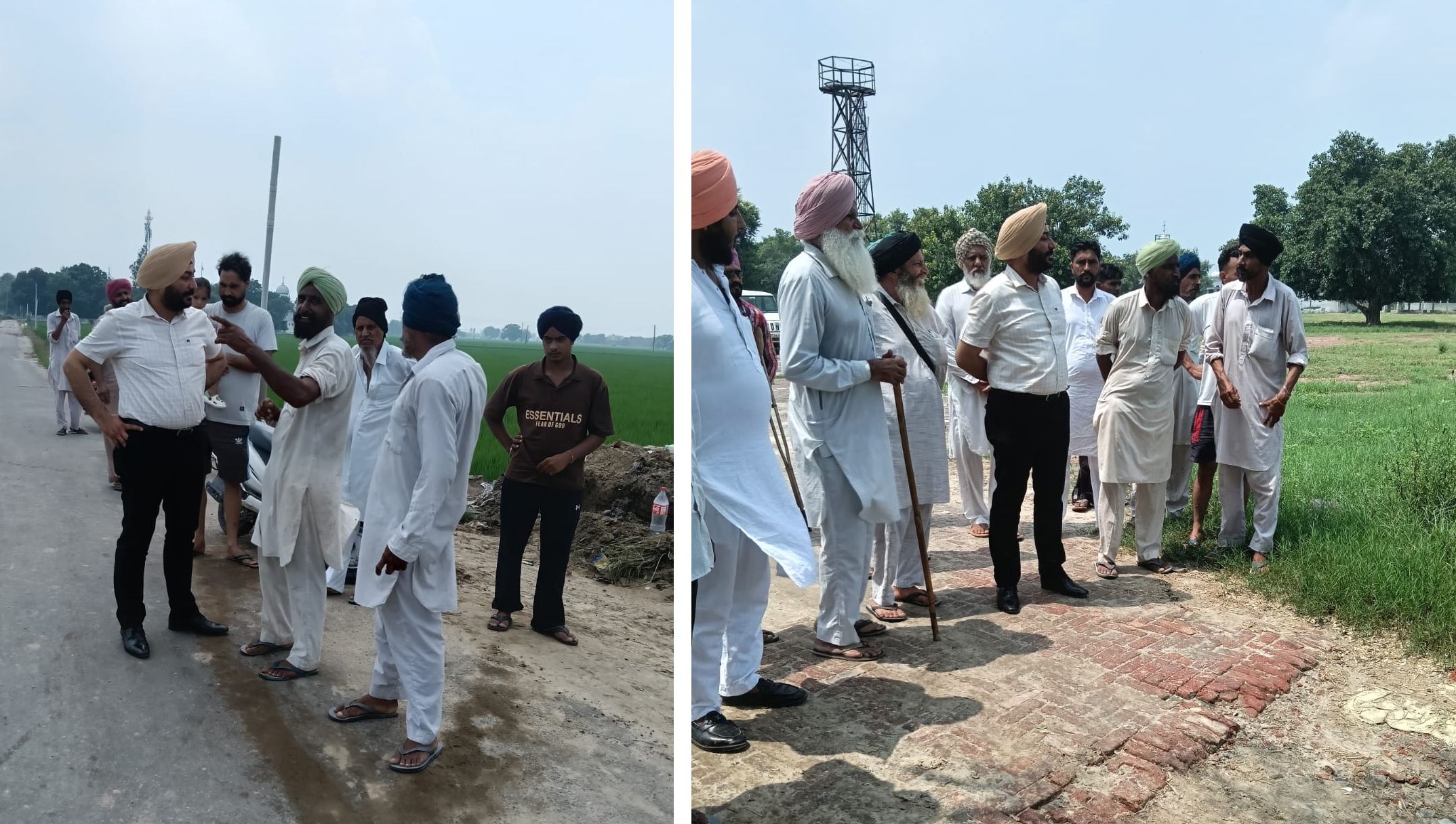 SDM ਨੇ ਕੀਤਾ ਪਿੰਡਾਂ ਦਾ ਦੌਰਾ, ਅਧਿਕਾਰੀਆਂ ਨੂੰ ਲੋੜੀਂਦੀਆਂ ਹਦਾਇਤਾਂ ਜਾਰੀ