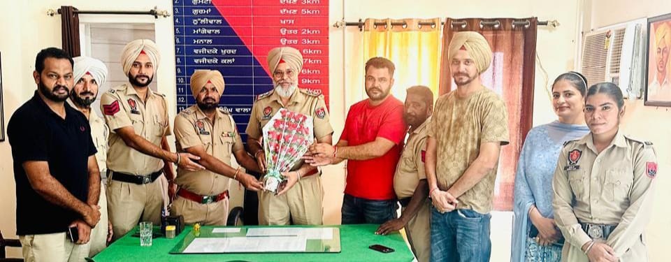 SI ਬਲਵਿੰਦਰ ਸਿੰਘ ਨੇ ਠੁੱਲੀਵਾਲ ਥਾਣੇ ਦੇ ਨਵੇਂ ਮੁਖੀ ਵਜੋਂ ਚਾਰਜ ਸੰਭਾਲਿਆ
