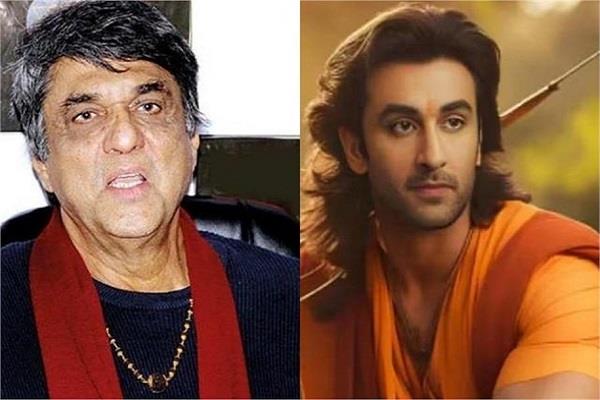 mukesh khanna objects to ranbir playing the role of ram