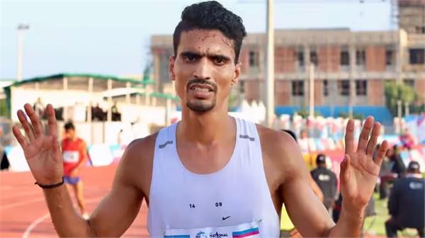 gulveer singh sets new national record in 3000m
