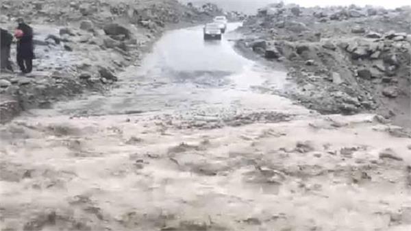 landslide  floods in pok