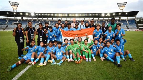 india qualify for afc u20 women s asian cup for first time in two decades