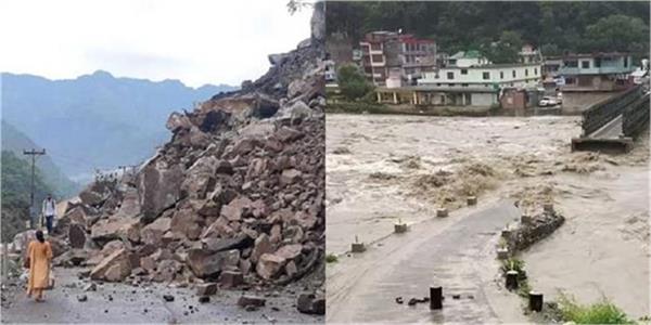 heavy rains and landslides  600 roads closed