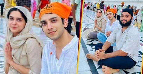 sharvari and vedang visited golden temple starting shooting