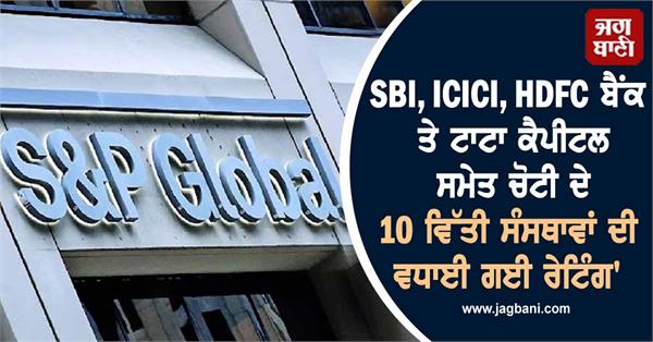 rating top 10 financial institutions