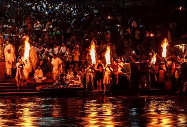 oxford book of records ganga aarti india