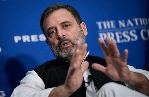 rahul gandhi took a big decision after blaming the election commission