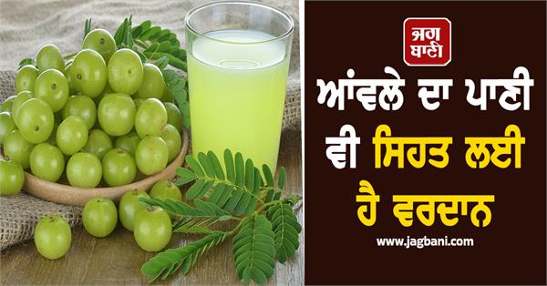 amla water health body
