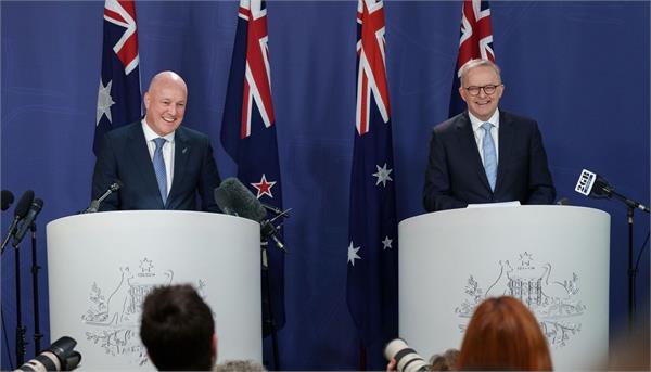 new zealand australian leaders announce partnership