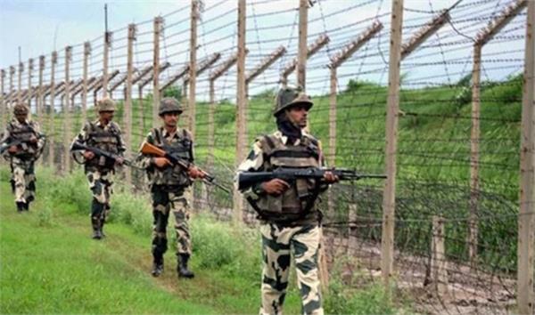 big news pakistani infiltrator crossing the border shot by bsf