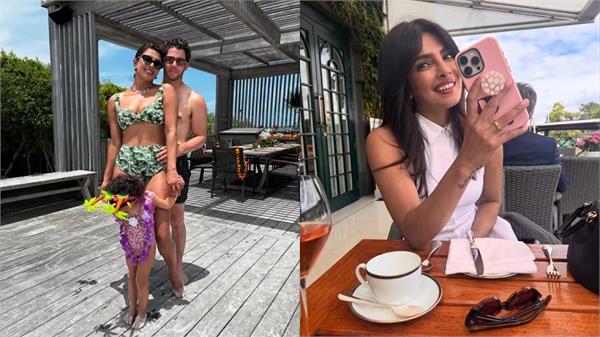 nick jonas photo dump moments with priyanka chopra
